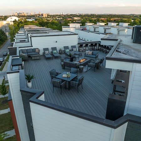 Rooftop Skyline Views Dt Nash Sleeps 12 Villa Nashville Exterior photo