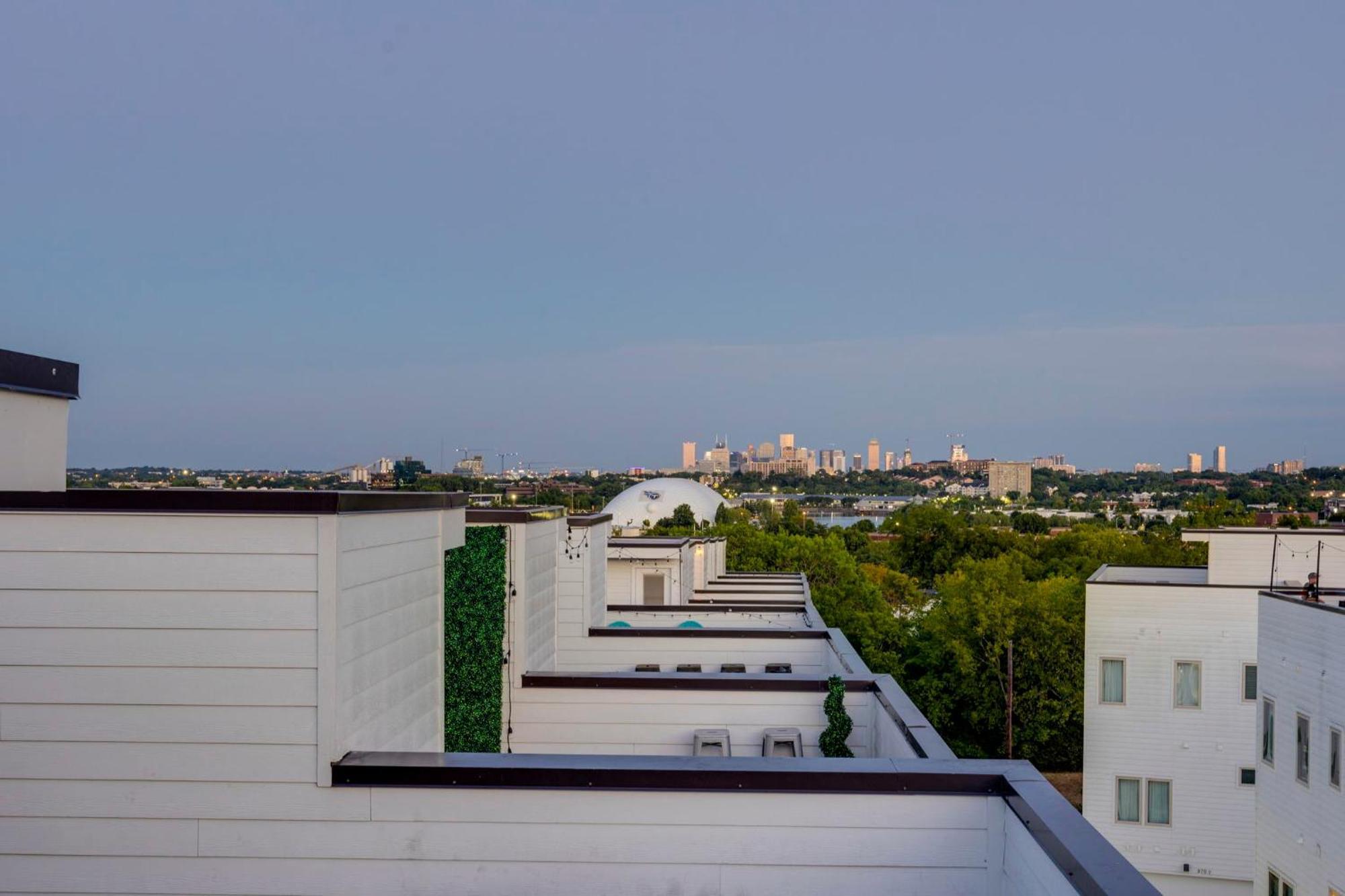 Rooftop Skyline Views Dt Nash Sleeps 12 Villa Nashville Exterior photo